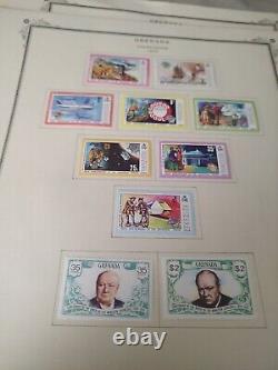 Grenada British Colonies Stamp Collection Outstanding In Every Way! HCV, HUGE, $$