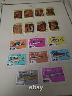 Grenada British Colonies Stamp Collection Outstanding In Every Way! HCV, HUGE, $$