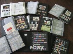 Guernsey Jersey Isle Of Man 9 Albums T0 2005 Collection Fv £1315 & Predecimal