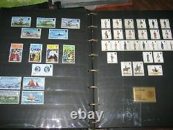 Guernsey Jersey Isle Of Man 9 Albums T0 2005 Collection Fv £1315 & Predecimal