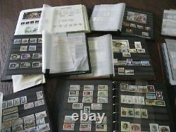 Guernsey Jersey Isle Of Man 9 Albums T0 2005 Collection Fv £1315 & Predecimal