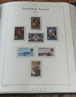 Guernsey/Jersey Stamp Collection in Beautiful Lighthouse Album + 299 MNH HCV$$