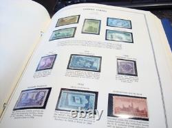H. E. Harris Liberty Stamp Album Over 800 United States Stamps Mint & Used