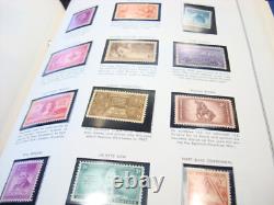 H. E. Harris Liberty Stamp Album Over 800 United States Stamps Mint & Used