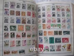 H. E. Harris Senior Statesman World Stamp Album 1979 with Thousands Of Stamps