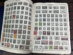 H. E. Harris Statesman Deluxe Album Worldwide Thousands of STAMPS