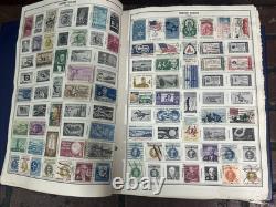 H. E. Harris Statesman Deluxe Album Worldwide Thousands of STAMPS