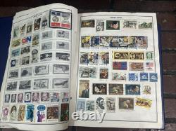 H. E. Harris Statesman Deluxe Album Worldwide Thousands of STAMPS