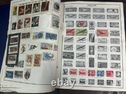 H. E. Harris Statesman Deluxe Album Worldwide Thousands of STAMPS