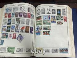 H. E. Harris Statesman Deluxe Album Worldwide Thousands of STAMPS