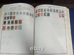 H. E. Harris Statesman Deluxe Album Worldwide Thousands of STAMPS