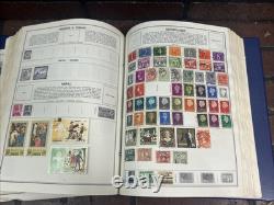 H. E. Harris Statesman Deluxe Album Worldwide Thousands of STAMPS