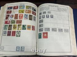 H. E. Harris Statesman Deluxe Album Worldwide Thousands of STAMPS