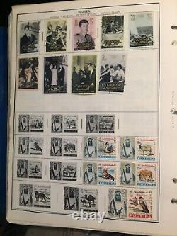 HARRIS STAMP ALBUM WORLDWIDE PAGES D-G with HUNDREDS Of Stamps