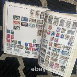 HE Harris Statesman Deluxe Album Postage Stamps Of The World HUGE Collection