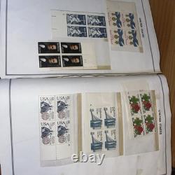 HE Harris USA LIBERTY 1 STAMP ALBUM Part A 1847-1983 BINDER With 250+ Stamps/Block