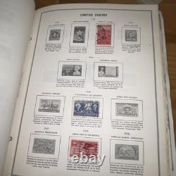 HE Harris USA LIBERTY 1 STAMP ALBUM Part A 1847-1983 BINDER With 250+ Stamps/Block