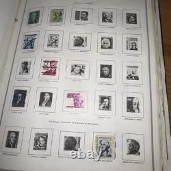 HE Harris USA LIBERTY 1 STAMP ALBUM Part A 1847-1983 BINDER With 250+ Stamps/Block