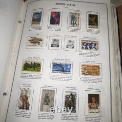 HE Harris USA LIBERTY 1 STAMP ALBUM Part A 1847-1983 BINDER With 250+ Stamps/Block