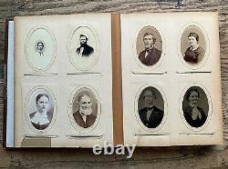 HONEOYE Rochester NY Jackson MICH Cabinet Card & CDV 75 Photos ALBUM Tax Stamps