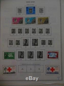 HONG KONG All Mint OG Hinged collection on album pages between years 1961-1976