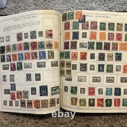 HUGE LOADED WORLD WIDE POSTAGE STAMP ALBUM 1,000s STAMPS FROM 100+ COUNTRIES