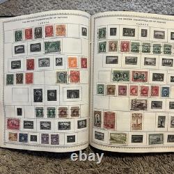 HUGE LOADED WORLD WIDE POSTAGE STAMP ALBUM 1,000s STAMPS FROM 100+ COUNTRIES