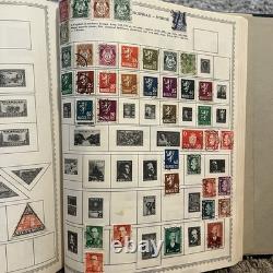 HUGE LOADED WORLD WIDE POSTAGE STAMP ALBUM 1,000s STAMPS FROM 100+ COUNTRIES