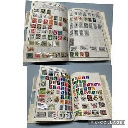 HUGE-Lot Worldwide Foreign Stamp Album Collection 2,600 Different Stamps (No US)