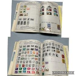 HUGE-Lot Worldwide Foreign Stamp Album Collection 2,600 Different Stamps (No US)