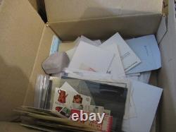 HUGE US & Worldwide Stamp Collection Lot, 100+ POUNDS, Albums Loose Used & Mint