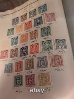 HUGE VINTAGE SCOTT ALBUM stuffed With International High Value Stamps. Amazing
