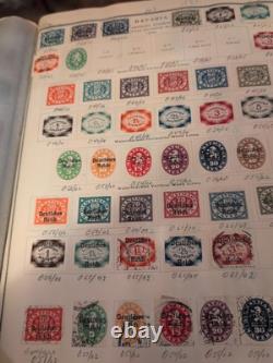 HUGE VINTAGE SCOTT ALBUM stuffed With International High Value Stamps. Amazing