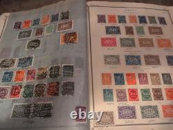 HUGE VINTAGE SCOTT ALBUM stuffed With International High Value Stamps. Amazing