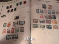 HUGE VINTAGE SCOTT ALBUM stuffed With International High Value Stamps. Amazing