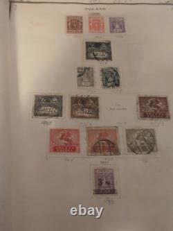 HUGE VINTAGE SCOTT ALBUM stuffed With International High Value Stamps. Amazing