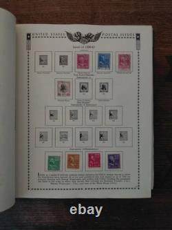 HUGE Vintage All American Stamp Album Collection Near Complete US