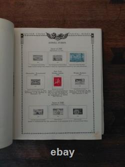 HUGE Vintage All American Stamp Album Collection Near Complete US
