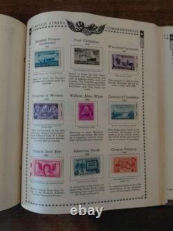HUGE Vintage All American Stamp Album Collection Near Complete US