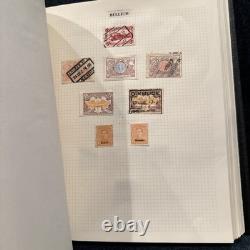 HUGE Vintage Stanley Gibbons Devon Album 1,494 Stamps, 37 Countries 1940s-70s