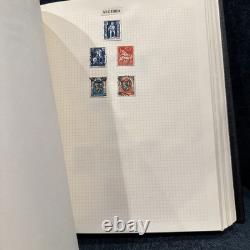 HUGE Vintage Stanley Gibbons Devon Album 1,494 Stamps, 37 Countries 1940s-70s