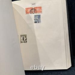 HUGE Vintage Stanley Gibbons Devon Album 1,494 Stamps, 37 Countries 1940s-70s