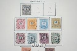 HUNGARY 1870s-1940s COLLECTION OF 550+ STAMPS MINT & USED IN A CARDINAL ALBUM