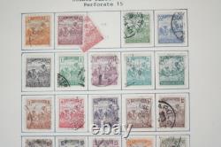 HUNGARY 1870s-1940s COLLECTION OF 550+ STAMPS MINT & USED IN A CARDINAL ALBUM