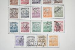 HUNGARY 1870s-1940s COLLECTION OF 550+ STAMPS MINT & USED IN A CARDINAL ALBUM