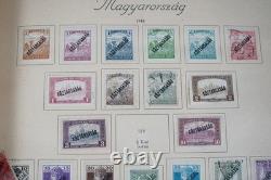 HUNGARY 1870s-1960s COLLECTION OF 1,250+ STAMPS MINT & USED STORED IN ALBUM