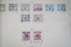 HUNGARY 1870s-1960s COLLECTION OF 1,250+ STAMPS MINT & USED STORED IN ALBUM