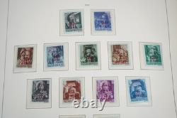 HUNGARY 1940s-1960s COLLECTION OF 1,100+ STAMPS MINT & USED IN LIGHTHOUSE ALBUM