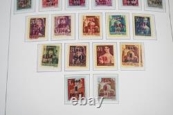 HUNGARY 1940s-1960s COLLECTION OF 1,100+ STAMPS MINT & USED IN LIGHTHOUSE ALBUM