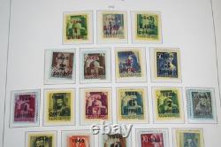 HUNGARY 1940s-1960s COLLECTION OF 1,100+ STAMPS MINT & USED IN LIGHTHOUSE ALBUM
